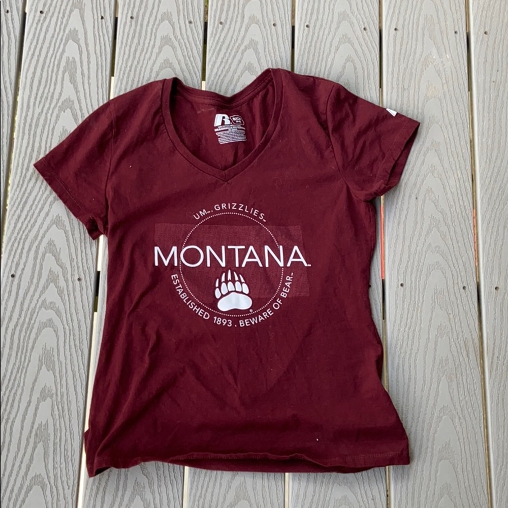 Maroon Griz T-Shirt